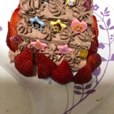3歳児クッキング♡食パンでひなまつりケーキ(^^)